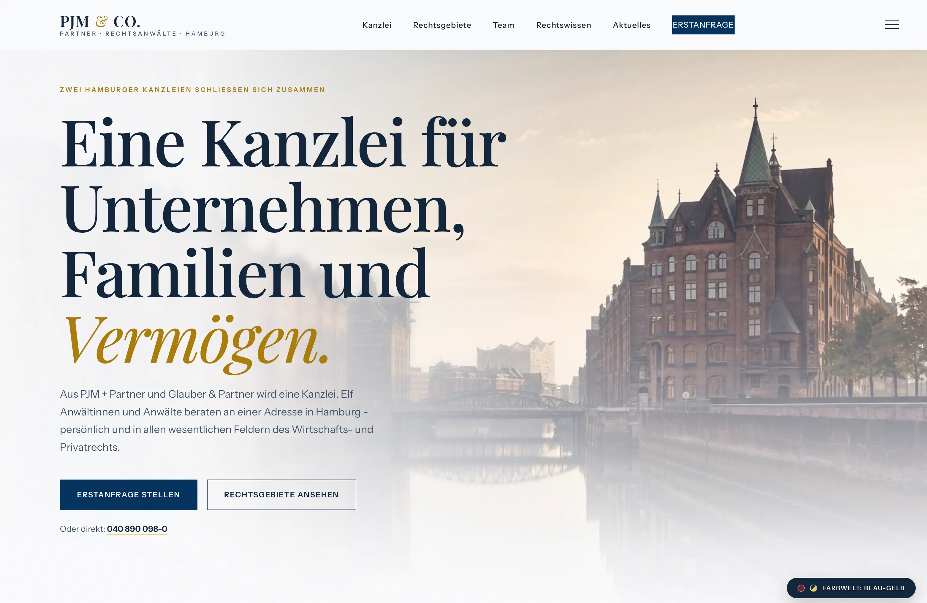 Variante A - neuer Entwurf (Desktop)